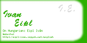 ivan eipl business card